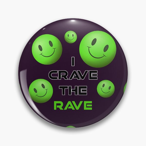 Artikelvorschau, I Crave The Rave - Save Our Scene - Acid Smilly Face - Grün auf Lila entworfen und verkauft von NoMatterLab.