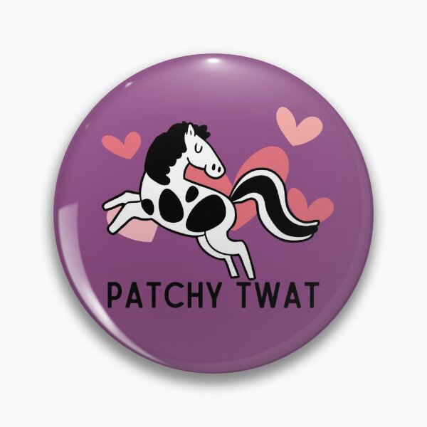 Item preview, Patchy Twat Piebald designed and sold by Iojofruits.