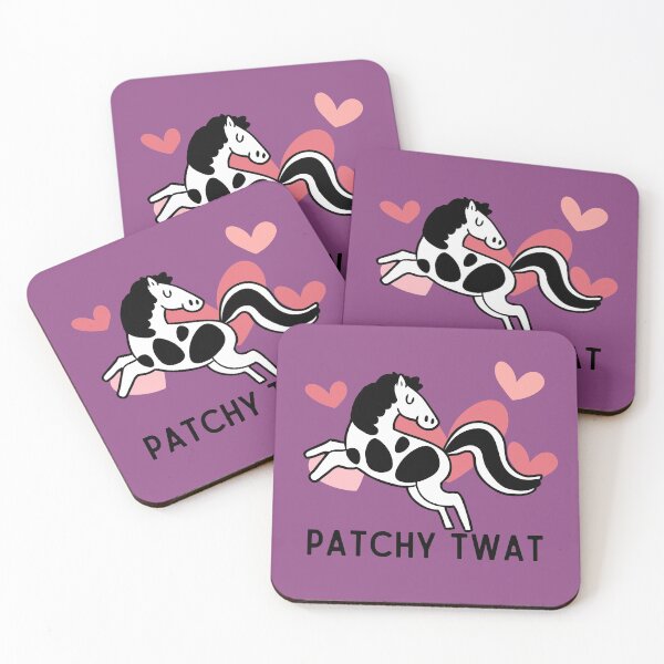 Item preview, Patchy Twat Piebald designed and sold by Iojofruits.