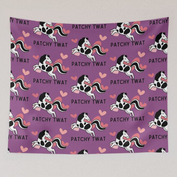Item preview, Patchy Twat Piebald designed and sold by Iojofruits.