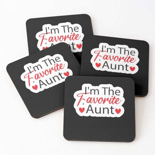 Item preview, I'm the favorite aunt designed and sold by adjamine.