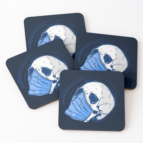 Item preview, face mask skull goth halloween designed and sold by Gossip Rag.