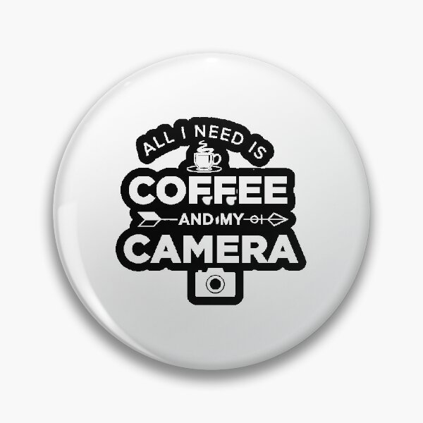 Item preview, All i need is coffee and my camera  designed and sold by yourfriendshop.