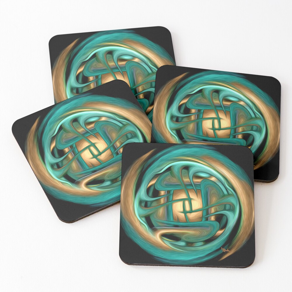 Item preview, Coasters (Set of 4) designed and sold by RGiadaArtShop.