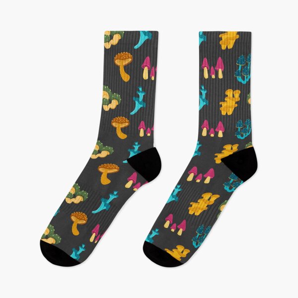 Item preview, Colorful Mushrooms Pattern designed and sold by julianamotzko.