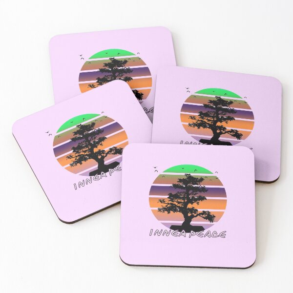 Item preview, Inner peace bonsai sunset designed and sold by lazarosdesign.