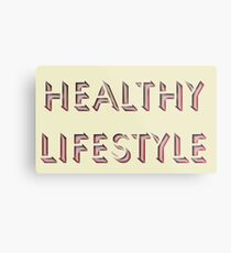 Healthy Lifestyle Metal Print
