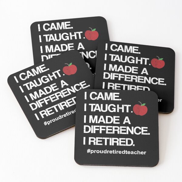 Item preview, Funny Teacher Retirement Retired School Teacher designed and sold by Pukiart.