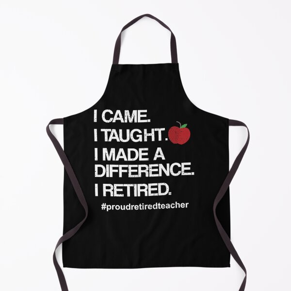 Aperçu de l'œuvre Funny Teacher Retirement Retired School Teacher créée et vendue par Pukiart.