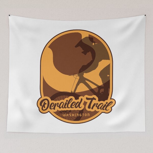 Item preview, Derailed Trail - Washington designed and sold by Moritz Schwäble.