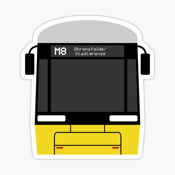Berliner Tram (Flexity) Sticker
