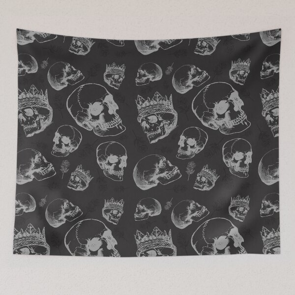 Item preview, Skully Skull Skulls with floral roses and crowns - funny stuff designed and sold by Oh-Marsha.