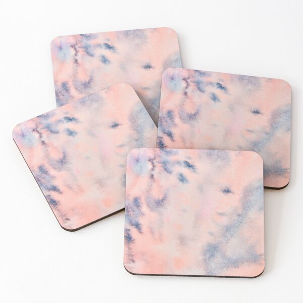 Item preview, Watercolor wash Mixture of Blue and pink haze designed and sold by Gainor Andrews.