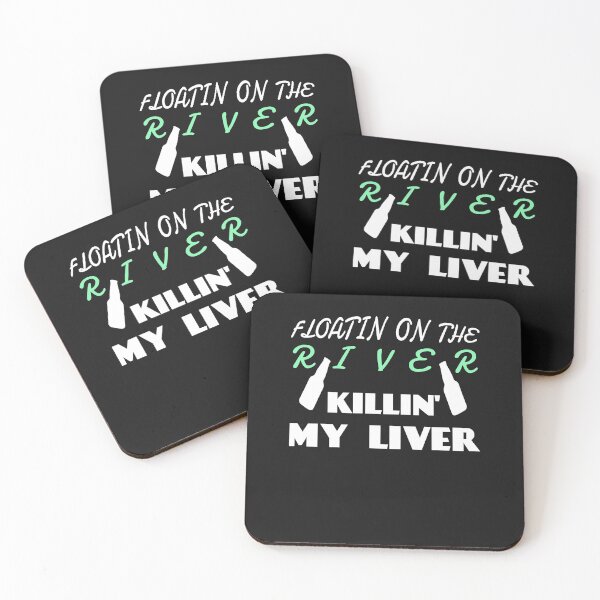 Item preview, Floatin On The River Killin My Liver designed and sold by SharpThreadZ.