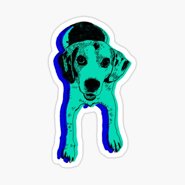 Item preview, Beagle (blue green) designed and sold by MentaLee.