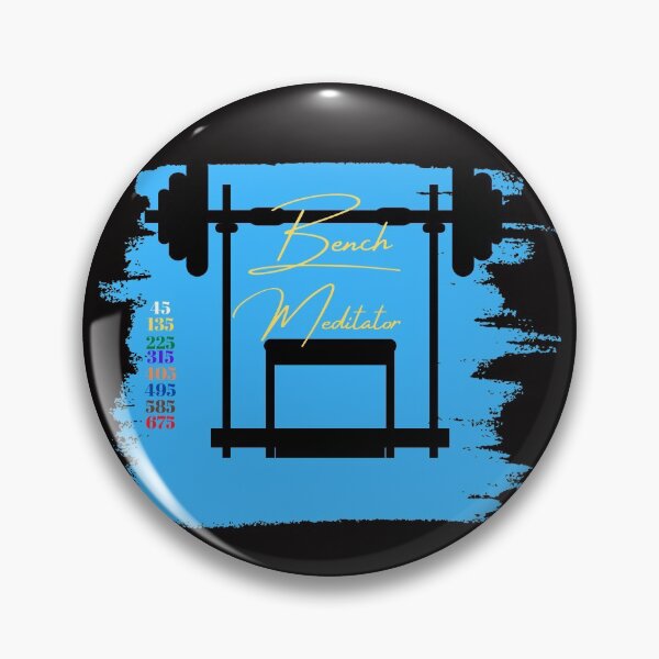 Item preview, Flat Bench Press Meditator designed and sold by RiseSetOnline.