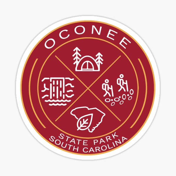 Aperçu de l'œuvre Logo héraldique du parc d'état d'Oconee créée et vendue par VanyaKar.