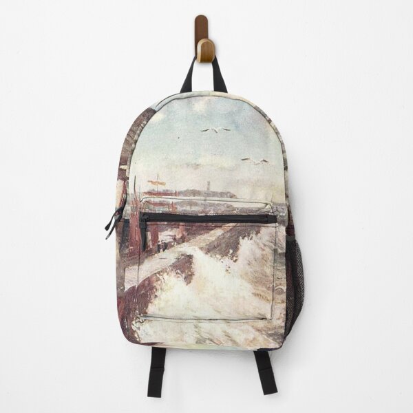 Item preview, Vintage Illustration of Arbroath Harbour designed and sold by yourscotland.