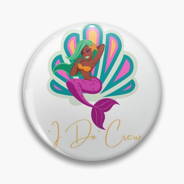 Item preview, I Do Crew Black Mermaid designed and sold by elevated-aura.