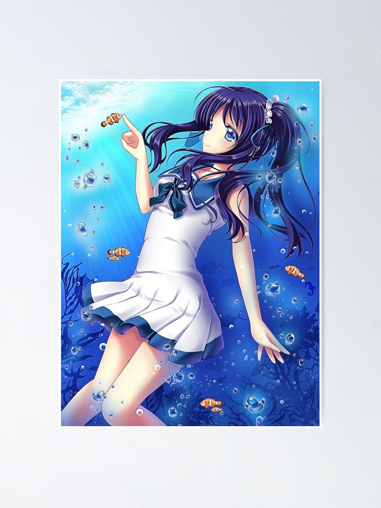 Nagi no Asukara 1 Poster for Sale by OtakuTeeSociety