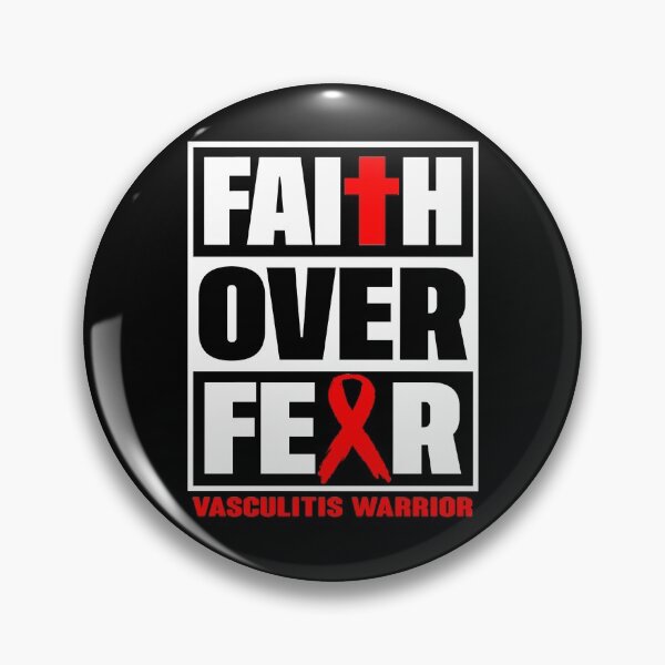 Item preview, Faith Over Fear Vasculitis Awareness designed and sold by Gillosina.