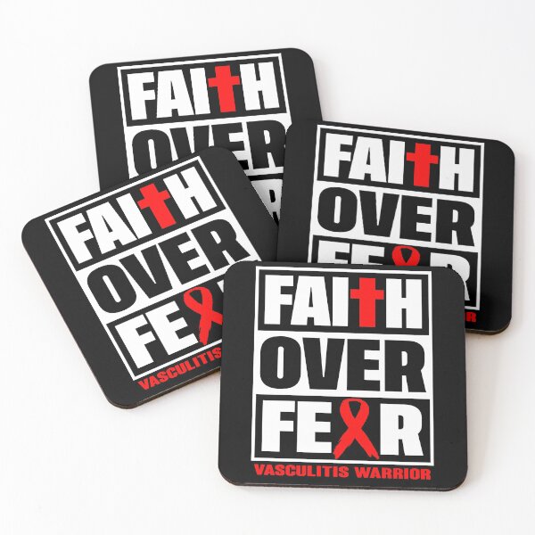 Item preview, Faith Over Fear Vasculitis Awareness designed and sold by Gillosina.