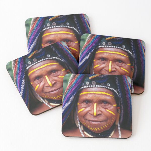 Item preview, Papua New Guinea Village Woman In Traditional Dress designed and sold by DEC02.