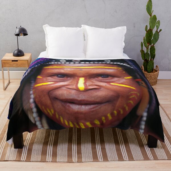 Item preview, Papua New Guinea Village Woman In Traditional Dress designed and sold by DEC02.