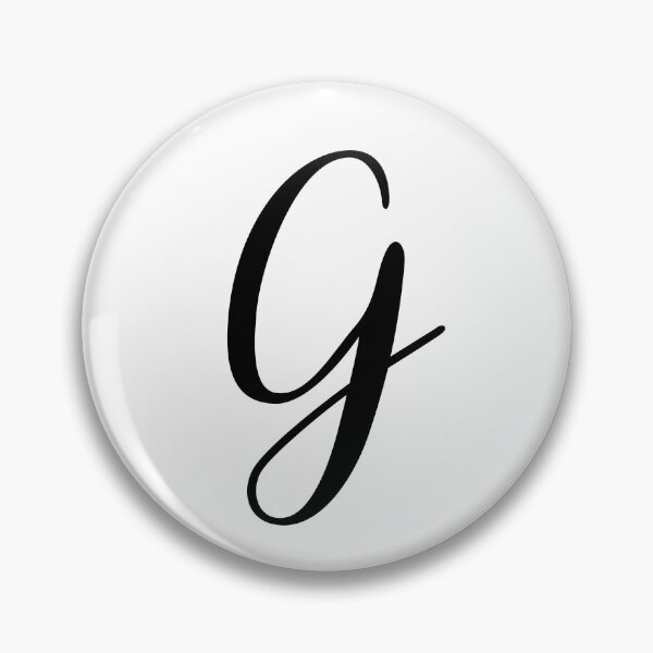 Item preview, Italic Monogram Letter G designed and sold by JustSeasons.
