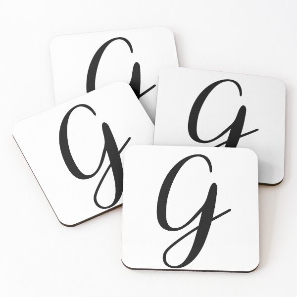 Item preview, Italic Monogram Letter G designed and sold by JustSeasons.