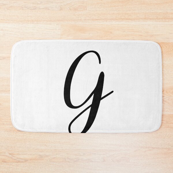 Item preview, Italic Monogram Letter G designed and sold by JustSeasons.
