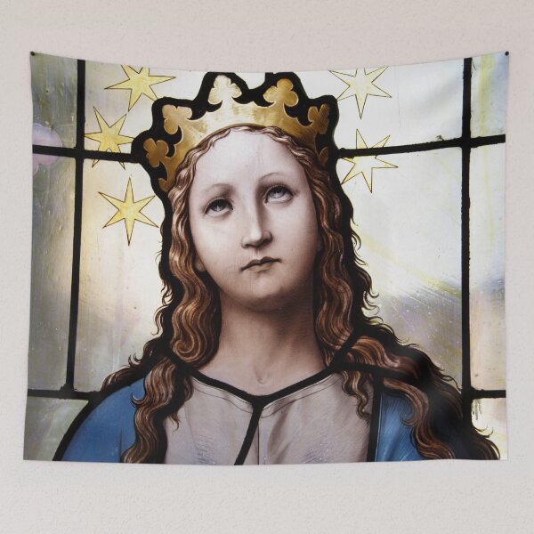 Item preview,   Tapestries,Tapestry,throw blankets,comforters,duvet covers,Mother Mary,Jesus print ,Bible,Faith,Christ,Religion,Christianity,Church,Religious,Bible designed and sold by eyesight4vision.