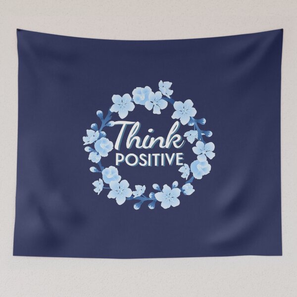 Item preview, THINK POSITIVE, Positive quote designed and sold by AmazingEcraft.