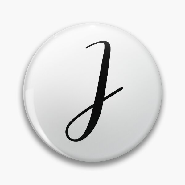Item preview, Monogram in italic letter J designed and sold by JustSeasons.