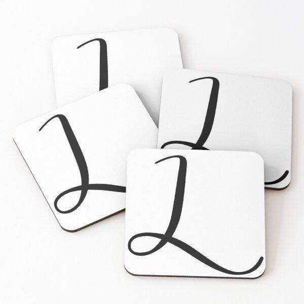 Item preview, Italic Monogram Letter L designed and sold by JustSeasons.