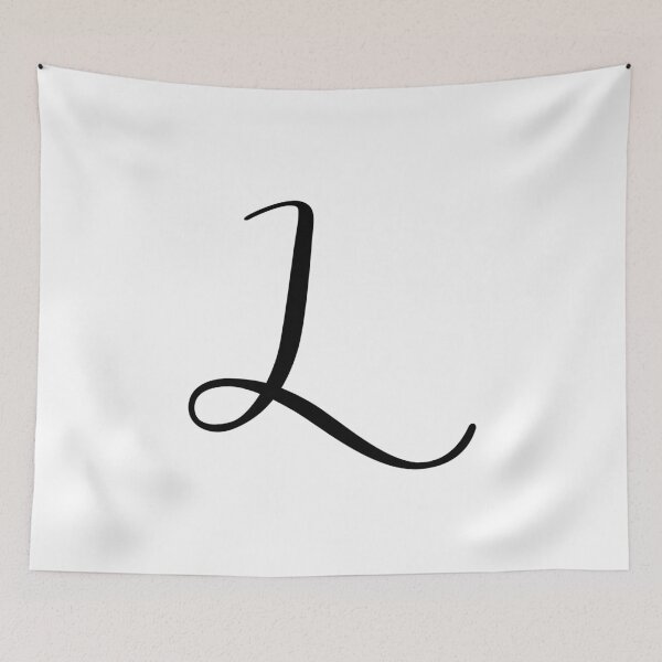 Item preview, Italic Monogram Letter L designed and sold by JustSeasons.