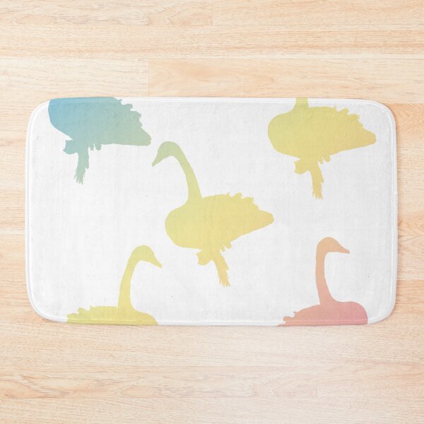 Item preview, Rainbow swan pattern designed and sold by hvasilevshop.