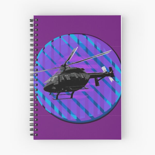 Item preview, Retro wave helicopter designed and sold by GabohSad.