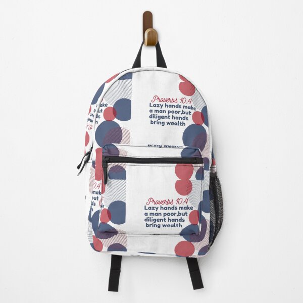 Item preview, Proverbs 10:4 Lazy hands make a man poor-circles designed and sold by Mammanation.