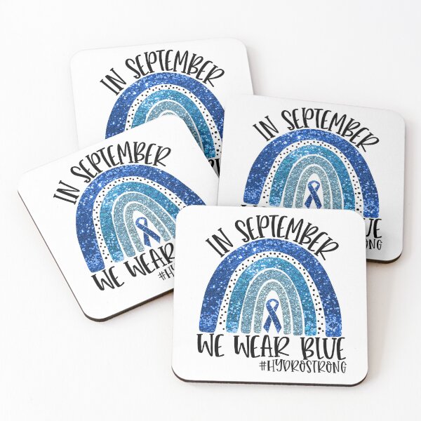 Artikelvorschau, Im September tragen wir blaues Hydrozephalus-Awareness-Design entworfen und verkauft von Designs Of all kinds.