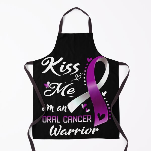 Item preview, Kiss Me I'm An Oral Cancer Warrior designed and sold by hvoid41.