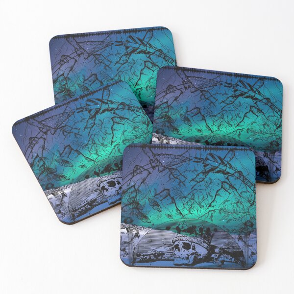Item preview, Aurora Borealis Mountains  designed and sold by Designz101.