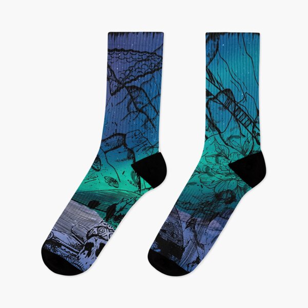Item preview, Aurora Borealis Mountains  designed and sold by Designz101.