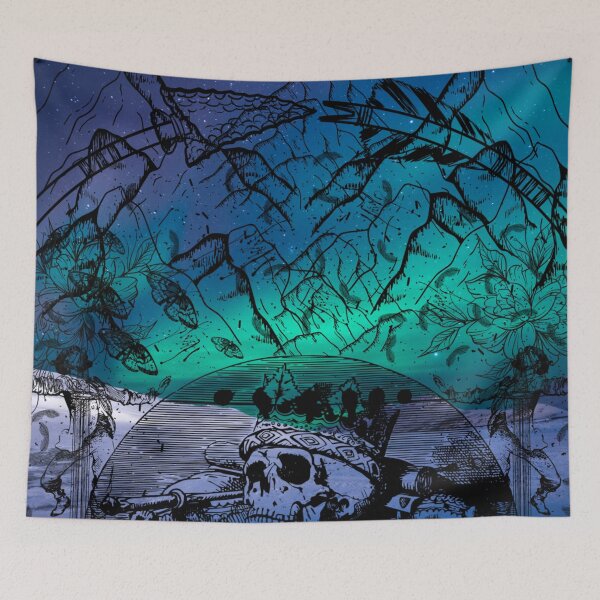 Item preview, Aurora Borealis Mountains  designed and sold by Designz101.