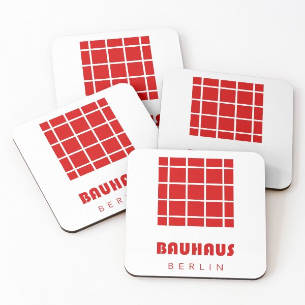 Item preview, Bauhaus - Retro / Art Deco architecture discipline from Berlin, Germany - Available in posters, etc - Red Box - White designed and sold by crazycollective.