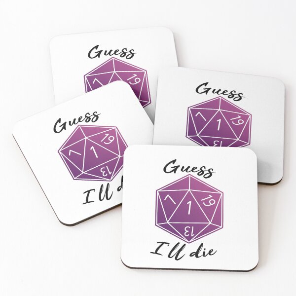 Item preview, Guess I'll Die designed and sold by AngelZalez.