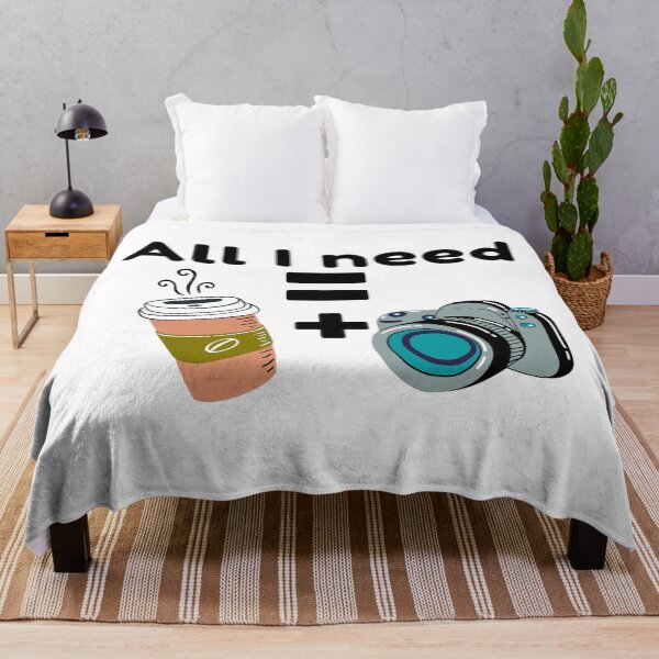 Item preview, All I Need is Coffee and My Camera Equation designed and sold by MalneerAlca.