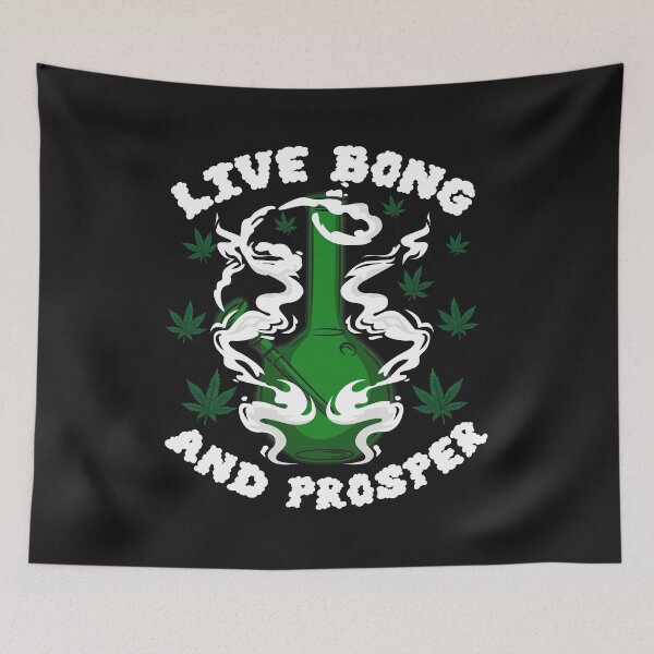 Item preview, Live Bong & Prosper Kiffer Gift designed and sold by woormle.