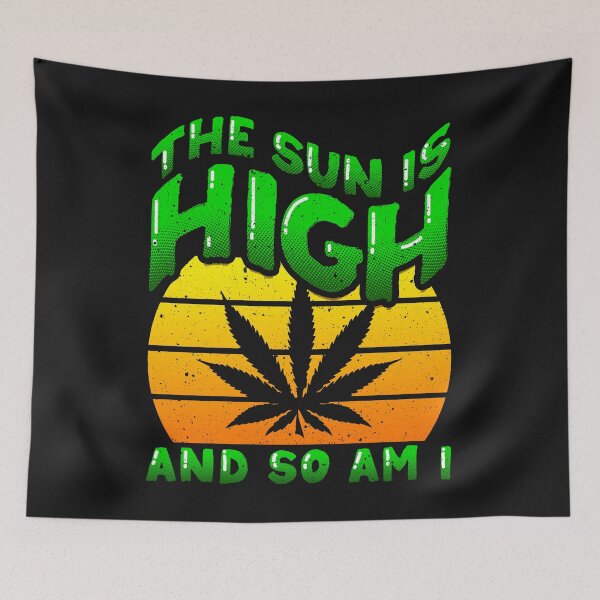 Item preview, The Sun Is High and So Am I Rastafari Gift designed and sold by woormle.