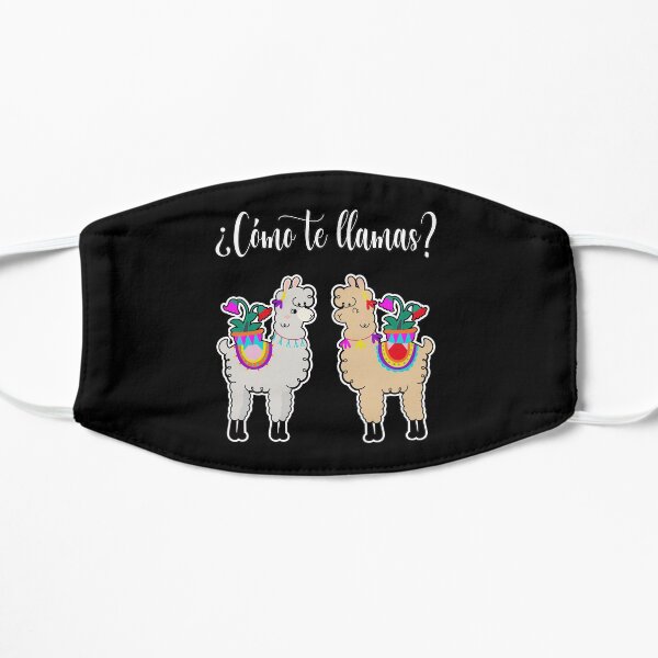 Como Te Lamas Spanischlehrer Studenten Lamas Lovers Souvenirs Flache Maske